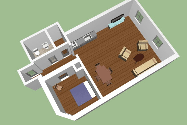 Pronájem bytu 2+1 71 m², Stadtplatz 14, Bogen Pronájem bytu 2+1 71 m², Stadtplatz 14, Bogen