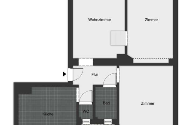 Prodej bytu 3+1 63 m², Neusser Strasse 454,, Köln, Severní Porýní-Vestfálsko Prodej bytu 3+1 63 m², Neusser Strasse 454,, Köln, Severní Porýní-Vestfálsko