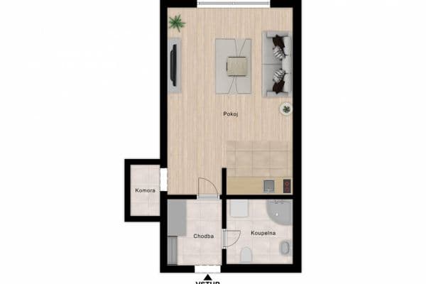 Prodej bytu 1+kk 30 m², Bukolská, Praha Prodej bytu 1+kk 30 m², Bukolská, Praha
