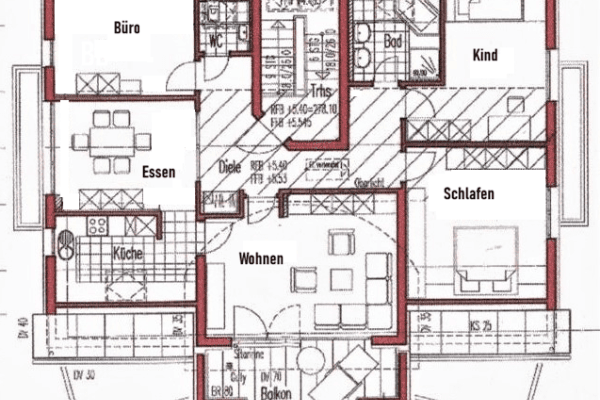 Pronájem bytu 4+kk 110 m², Lorch-Waldhausen Pronájem bytu 4+kk 110 m², Lorch-Waldhausen