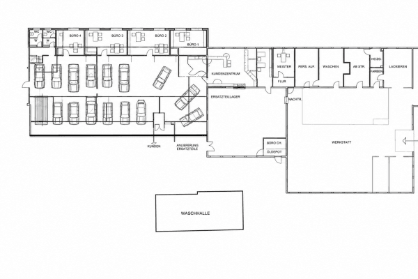 Pronájem nebytového prostoru 1.400 m², Osterweder Straße 5, Worpswede Pronájem nebytového prostoru 1.400 m², Osterweder Straße 5, Worpswede