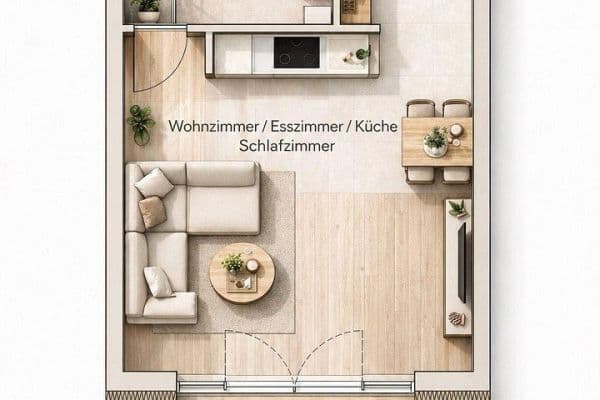 Pronájem bytu 1+1 44 m², Heilbronner Str. 6, Frankfurt, Hessen Pronájem bytu 1+1 44 m², Heilbronner Str. 6, Frankfurt, Hessen