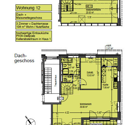 Pronájem bytu 3+1 104 m², Seevetal Pronájem bytu 3+1 104 m², Seevetal