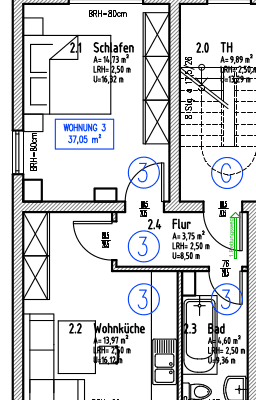 Pronájem bytu 2+1 37 m², Bochum, Severní Porýní-Vestfálsko Pronájem bytu 2+1 37 m², Bochum, Severní Porýní-Vestfálsko
