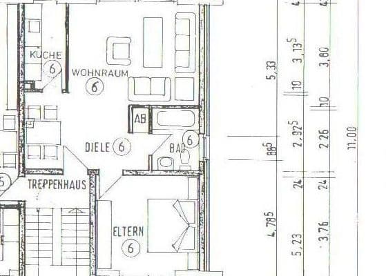 Pronájem bytu 2+1 50 m², Bochum Pronájem bytu 2+1 50 m², Bochum