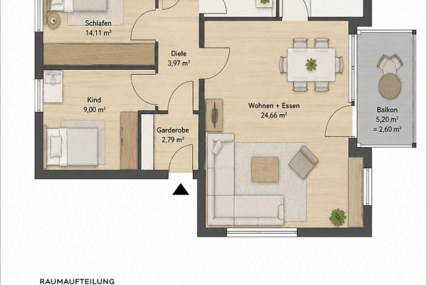 Prodej bytu 3+1 71 m², Pfullingen Prodej bytu 3+1 71 m², Pfullingen