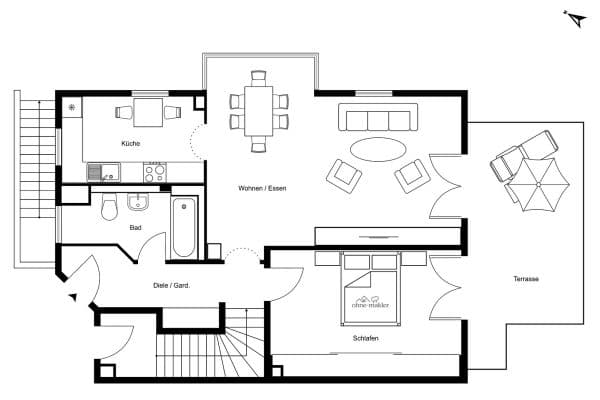 Prodej bytu 3+1 145 m², München, Bavorsko Prodej bytu 3+1 145 m², München, Bavorsko