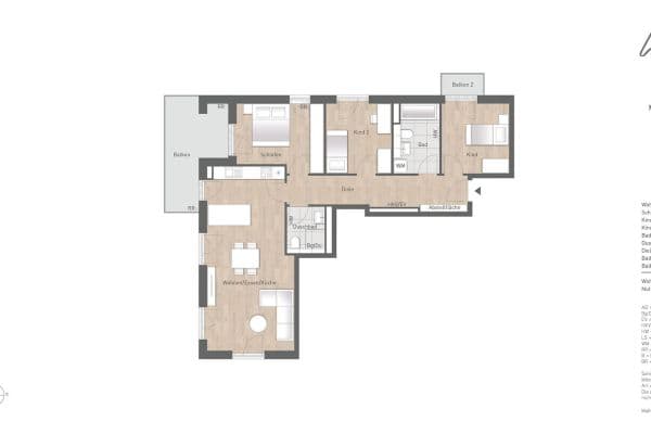 Prodej bytu 4+1 101 m², Max-Liebermann-Straße 1b, München, Bavorsko Prodej bytu 4+1 101 m², Max-Liebermann-Straße 1b, München, Bavorsko