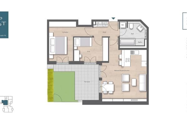 Prodej bytu 3+1 75 m², Nestroystraße 13, München, Bavorsko Prodej bytu 3+1 75 m², Nestroystraße 13, München, Bavorsko