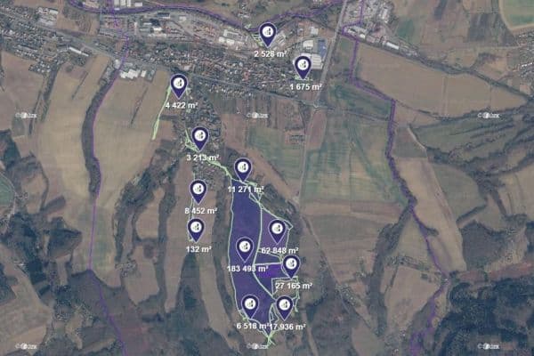 Prodej pozemku 3.746 m², Lípa Prodej pozemku 3.746 m², Lípa