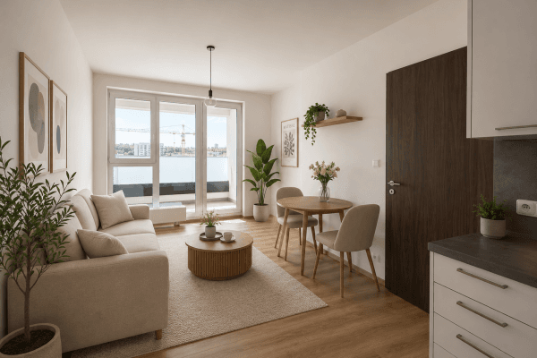 Prodej bytu 2+kk 51 m², Pod Harfou, Praha Prodej bytu 2+kk 51 m², Pod Harfou, Praha