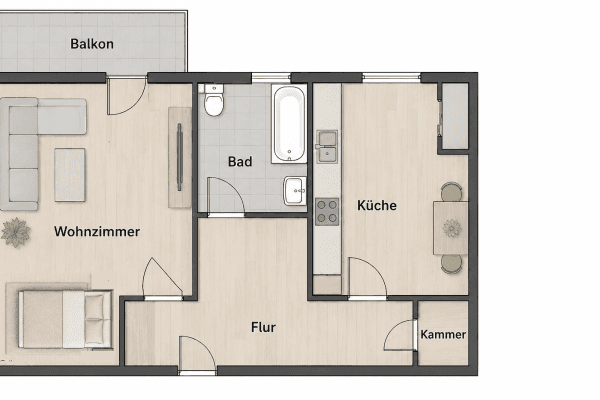Prodej bytu 1+1 37 m², Binger Str.89, Berlin, Berlín Prodej bytu 1+1 37 m², Binger Str.89, Berlin, Berlín