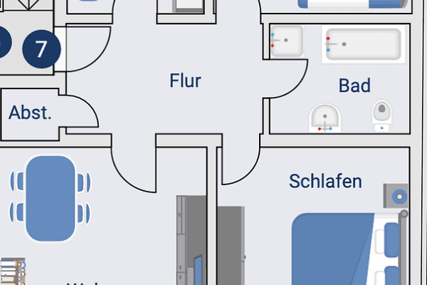 Pronájem bytu 3+1 82 m², Alte Grenzstraße 189, Recklinghausen Pronájem bytu 3+1 82 m², Alte Grenzstraße 189, Recklinghausen