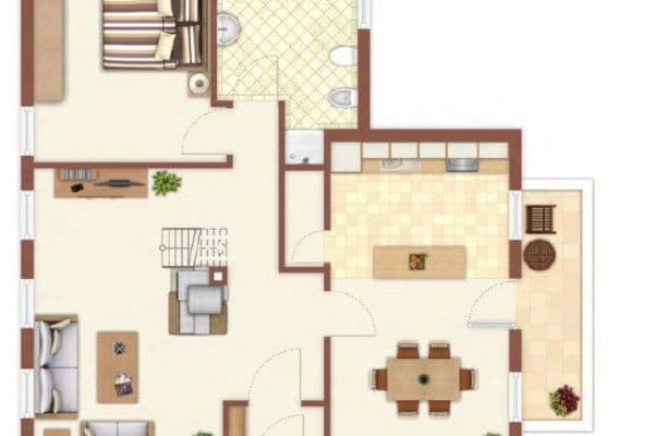 Pronájem bytu 2+kk 77 m², Sindelsdorfer Straße 55, Penzberg, Bavorsko Pronájem bytu 2+kk 77 m², Sindelsdorfer Straße 55, Penzberg, Bavorsko