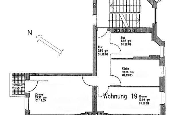 Prodej bytu 2+1 61 m², Berlin, Berlín Prodej bytu 2+1 61 m², Berlin, Berlín