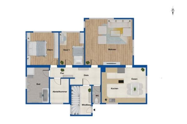 Prodej domu 201 m², pozemek 1.219 m², Klettgau Prodej domu 201 m², pozemek 1.219 m², Klettgau