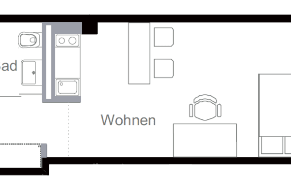 Pronájem bytu 1+1 32 m², Schillerstr.41, München, Bavorsko Pronájem bytu 1+1 32 m², Schillerstr.41, München, Bavorsko