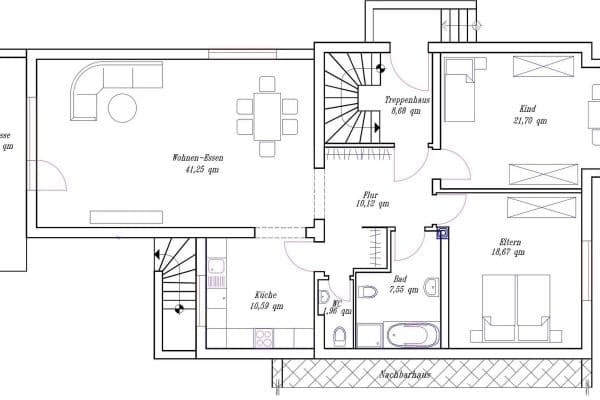 Pronájem bytu 3+1 117 m², Kassel, Hessen Pronájem bytu 3+1 117 m², Kassel, Hessen