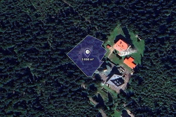 Prodej pozemku 3.698 m², Orličky Prodej pozemku 3.698 m², Orličky