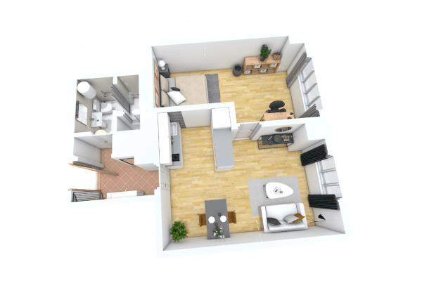 Pronájem bytu 2+kk 44 m², Krátká, Praha Pronájem bytu 2+kk 44 m², Krátká, Praha
