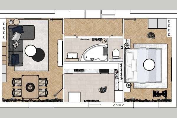 Pronájem bytu 2+1 56 m², Brněnská, Šlapanice Pronájem bytu 2+1 56 m², Brněnská, Šlapanice