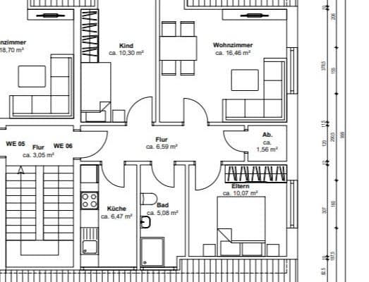 Pronájem bytu 3+1 57 m², Paul-Sorge-Straße 92, Hamburg, Hamburg Pronájem bytu 3+1 57 m², Paul-Sorge-Straße 92, Hamburg, Hamburg