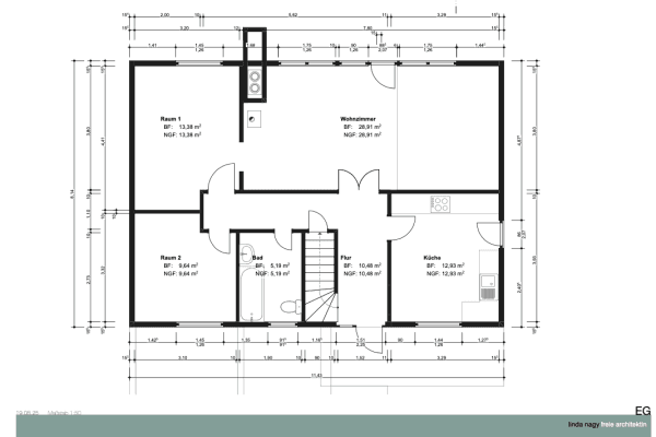 Prodej domu 118 m², pozemek 1.308 m², Reinstorf Prodej domu 118 m², pozemek 1.308 m², Reinstorf