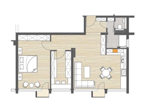Prodej bytu 3+1 70 m², Köln Prodej bytu 3+1 70 m², Köln