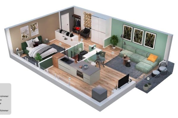 Pronájem bytu 2+1 50 m², Florastr. 78, Düsseldorf, Severní Porýní-Vestfálsko Pronájem bytu 2+1 50 m², Florastr. 78, Düsseldorf, Severní Porýní-Vestfálsko