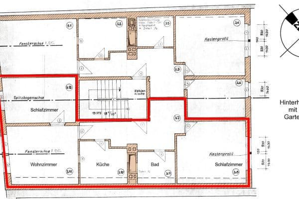 Pronájem bytu 3+1 72 m², Langenstraße 71, Stralsund, Mecklenburg-Vorpommern Pronájem bytu 3+1 72 m², Langenstraße 71, Stralsund, Mecklenburg-Vorpommern