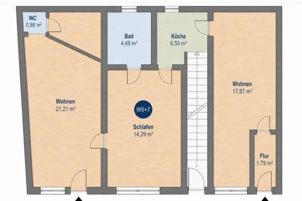 Pronájem bytu 3+1 70 m², Hauptstraße 8, Eppertshausen Pronájem bytu 3+1 70 m², Hauptstraße 8, Eppertshausen