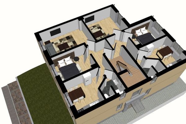 Pronájem bytu 2+1 55 m², Osnabrück, Dolní Sasko Pronájem bytu 2+1 55 m², Osnabrück, Dolní Sasko