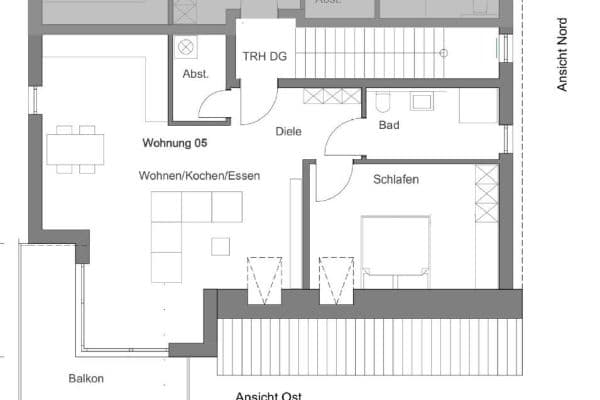 Pronájem bytu 2+1 70 m², Freiherr-vom-Stein Str. 44, Waldbröl Pronájem bytu 2+1 70 m², Freiherr-vom-Stein Str. 44, Waldbröl