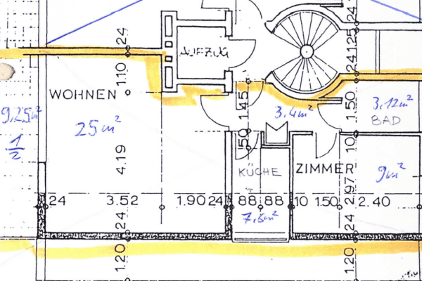 Pronájem bytu 2+1 53 m², Büdingen Pronájem bytu 2+1 53 m², Büdingen