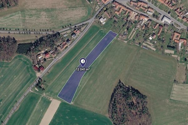 Prodej pozemku 8.833 m², Hvozd Prodej pozemku 8.833 m², Hvozd