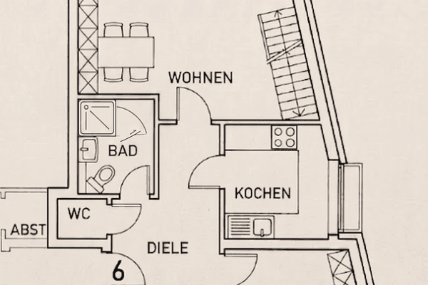 Pronájem bytu 4+1 93 m², Necklenbroicher Str. 38, Meerbusch Pronájem bytu 4+1 93 m², Necklenbroicher Str. 38, Meerbusch