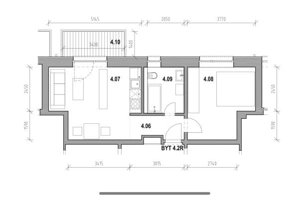 Pronájem bytu 2+1 46 m², Račianska, Nové Mesto, Bratislavský kraj Pronájem bytu 2+1 46 m², Račianska, Nové Mesto, Bratislavský kraj