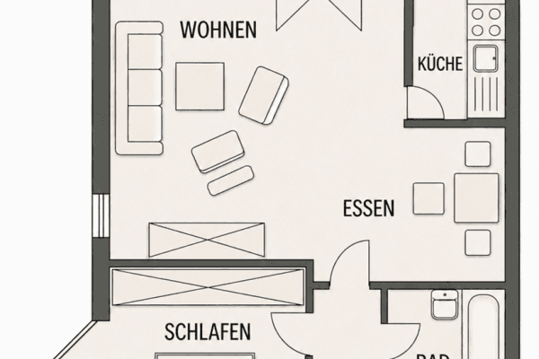 Prodej bytu 2+1 58 m², Köln, Severní Porýní-Vestfálsko Prodej bytu 2+1 58 m², Köln, Severní Porýní-Vestfálsko