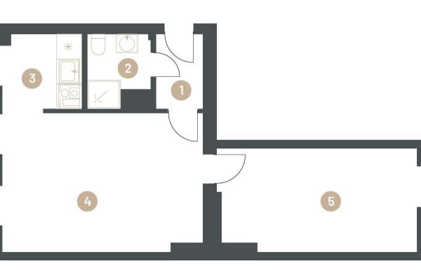 Prodej bytu 2+1 46 m², Gerichtstraße 7, Berlin, Berlín Prodej bytu 2+1 46 m², Gerichtstraße 7, Berlin, Berlín