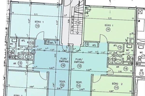 Pronájem kanceláře 952 m², Körnerstr. 6, Witten, Severní Porýní-Vestfálsko Pronájem kanceláře 952 m², Körnerstr. 6, Witten, Severní Porýní-Vestfálsko