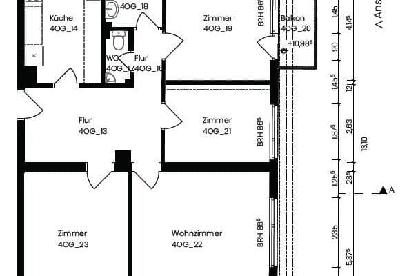 Pronájem bytu 4+1 95 m², Stuttgart Pronájem bytu 4+1 95 m², Stuttgart