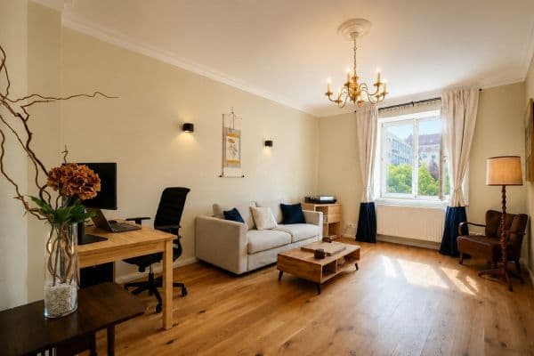 Pronájem bytu 3+kk 73 m², náměstí Jiřího z Lobkovic, Praha Pronájem bytu 3+kk 73 m², náměstí Jiřího z Lobkovic, Praha
