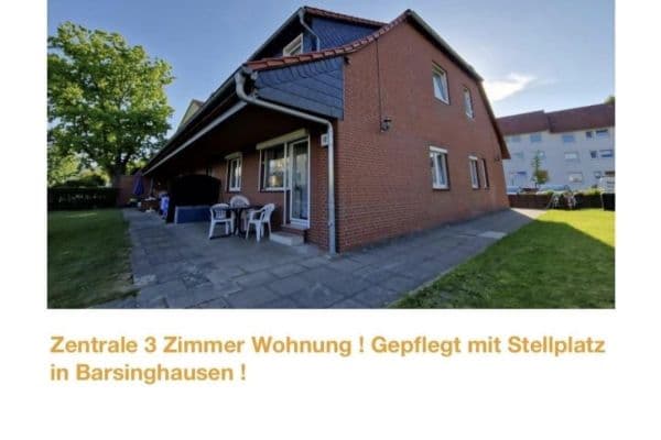 Prodej bytu 3+1 80 m², Barsinghausen Prodej bytu 3+1 80 m², Barsinghausen
