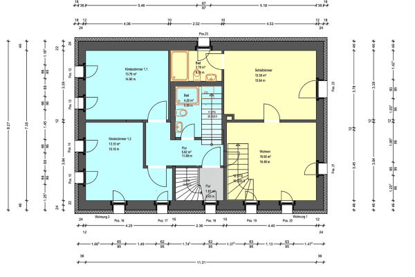 Pronájem bytu 4+kk 100 m², Maxener Straße 7, Dresden Pronájem bytu 4+kk 100 m², Maxener Straße 7, Dresden