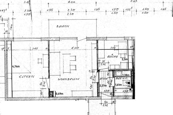 Pronájem bytu 2+1 50 m², Quettinger Str. 279, Leverkusen Pronájem bytu 2+1 50 m², Quettinger Str. 279, Leverkusen