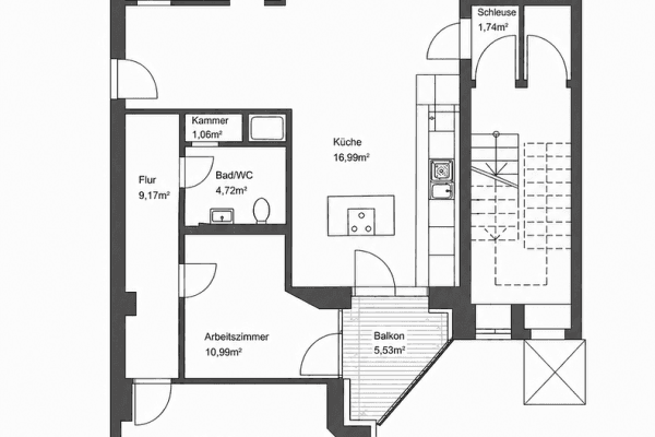 Prodej bytu 3+kk 125 m², Graefestrasse 80, Berlin, Berlín Prodej bytu 3+kk 125 m², Graefestrasse 80, Berlin, Berlín