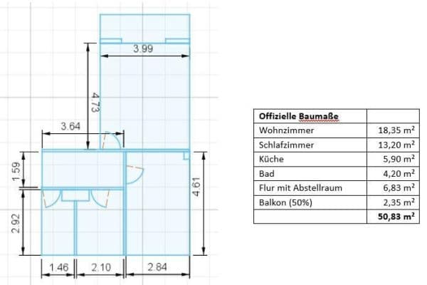 Prodej bytu 2+1 51 m², Hamburg Prodej bytu 2+1 51 m², Hamburg