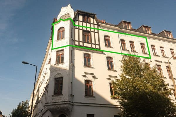 Pronájem bytu 2+1 70 m², Breitenfelderstraße 22, Leipzig, Sasko Pronájem bytu 2+1 70 m², Breitenfelderstraße 22, Leipzig, Sasko