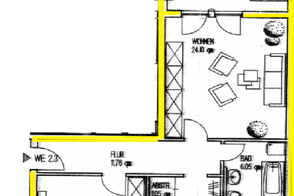 Pronájem bytu 2+1 74 m², Plaidt Pronájem bytu 2+1 74 m², Plaidt