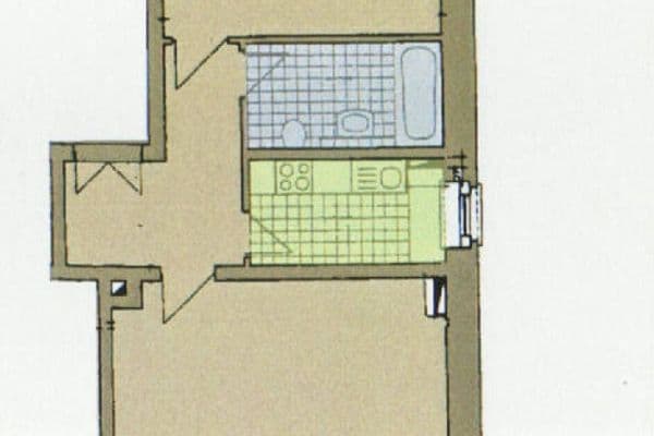 Pronájem bytu 2+1 61 m², Oeserstr. 40, Leipzig, Sasko Pronájem bytu 2+1 61 m², Oeserstr. 40, Leipzig, Sasko